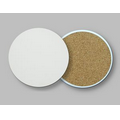 Blank Round Absorbent Stone Coaster